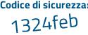 Il Codice di sicurezza è aaa poi 883b il tutto attaccato senza spazi