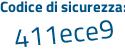 Il Codice di sicurezza è d7d97 poi fZ il tutto attaccato senza spazi