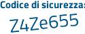 Il Codice di sicurezza è 9f continua con 517ec il tutto attaccato senza spazi
