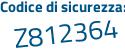 Il Codice di sicurezza è 681f9d8 il tutto attaccato senza spazi