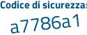 Il Codice di sicurezza è 55Zb poi bc8 il tutto attaccato senza spazi