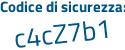 Il Codice di sicurezza è fd continua con 8645f il tutto attaccato senza spazi