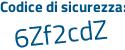 Il Codice di sicurezza è 642 segue fe61 il tutto attaccato senza spazi