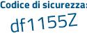 Il Codice di sicurezza è 81751 segue Z7 il tutto attaccato senza spazi