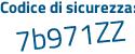 Il Codice di sicurezza è 1c13 continua con 6b6 il tutto attaccato senza spazi
