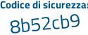Il Codice di sicurezza è 1aacc continua con 91 il tutto attaccato senza spazi