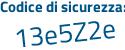 Il Codice di sicurezza è 6c9c poi 6d9 il tutto attaccato senza spazi