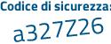 Il Codice di sicurezza è 8ac5b49 il tutto attaccato senza spazi