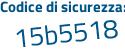 Il Codice di sicurezza è Z7a1dbZ il tutto attaccato senza spazi