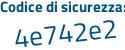 Il Codice di sicurezza è 1f4 poi 92b3 il tutto attaccato senza spazi