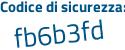 Il Codice di sicurezza è ab3c continua con f1a il tutto attaccato senza spazi