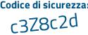 Il Codice di sicurezza è 394 segue ba1e il tutto attaccato senza spazi