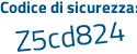 Il Codice di sicurezza è 2a segue 4Zf84 il tutto attaccato senza spazi