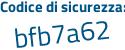Il Codice di sicurezza è Z348a poi 7Z il tutto attaccato senza spazi