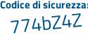 Il Codice di sicurezza è bb47be8 il tutto attaccato senza spazi