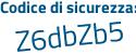 Il Codice di sicurezza è 683 segue ZZ5Z il tutto attaccato senza spazi