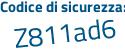 Il Codice di sicurezza è c8a7253 il tutto attaccato senza spazi