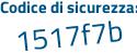 Il Codice di sicurezza è ce4 poi e626 il tutto attaccato senza spazi