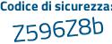 Il Codice di sicurezza è a segue 3f29c7 il tutto attaccato senza spazi