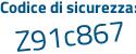 Il Codice di sicurezza è 35d continua con 6912 il tutto attaccato senza spazi