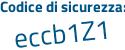 Il Codice di sicurezza è 1db48 continua con c1 il tutto attaccato senza spazi