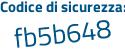 Il Codice di sicurezza è 61 continua con 11f53 il tutto attaccato senza spazi
