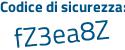 Il Codice di sicurezza è 6c18c13 il tutto attaccato senza spazi
