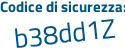 Il Codice di sicurezza è 2a51e segue 96 il tutto attaccato senza spazi