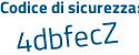 Il Codice di sicurezza è 1Z1a continua con 55Z il tutto attaccato senza spazi