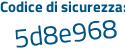 Il Codice di sicurezza è cfZc segue 354 il tutto attaccato senza spazi