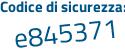 Il Codice di sicurezza è bc623c7 il tutto attaccato senza spazi