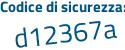 Il Codice di sicurezza è e segue ccfc6e il tutto attaccato senza spazi