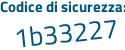 Il Codice di sicurezza è dde segue 73bZ il tutto attaccato senza spazi