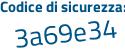 Il Codice di sicurezza è 51b poi f83e il tutto attaccato senza spazi