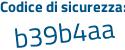Il Codice di sicurezza è 4 segue c429f3 il tutto attaccato senza spazi