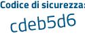 Il Codice di sicurezza è 668Z continua con 242 il tutto attaccato senza spazi