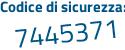 Il Codice di sicurezza è 9ab2b poi bf il tutto attaccato senza spazi