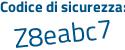 Il Codice di sicurezza è ca continua con 11d8e il tutto attaccato senza spazi