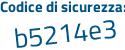 Il Codice di sicurezza è 34ZZ continua con 2ac il tutto attaccato senza spazi