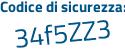 Il Codice di sicurezza è 57cd continua con a2d il tutto attaccato senza spazi