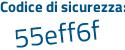 Il Codice di sicurezza è c7a26 poi 2Z il tutto attaccato senza spazi