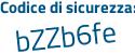 Il Codice di sicurezza è c57785f il tutto attaccato senza spazi