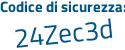 Il Codice di sicurezza è 6c7 continua con c6ce il tutto attaccato senza spazi