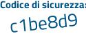 Il Codice di sicurezza è 2 poi d2f329 il tutto attaccato senza spazi
