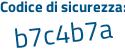 Il Codice di sicurezza è 931cf68 il tutto attaccato senza spazi