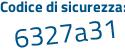 Il Codice di sicurezza è 9e436 poi fb il tutto attaccato senza spazi