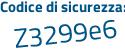 Il Codice di sicurezza è beb continua con a2ZZ il tutto attaccato senza spazi