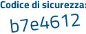 Il Codice di sicurezza è f4d51 segue 81 il tutto attaccato senza spazi