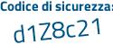 Il Codice di sicurezza è 295c segue 941 il tutto attaccato senza spazi