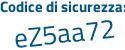 Il Codice di sicurezza è cec4482 il tutto attaccato senza spazi